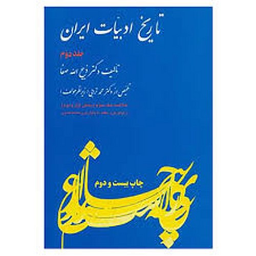 تاریخ ادبیات ایران جلد 2 (صفا)